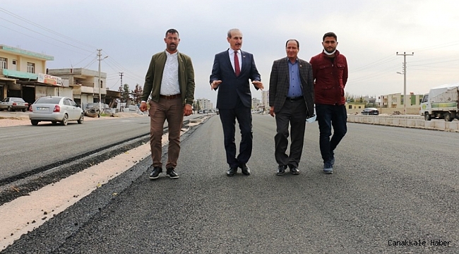 Akçakale-Şanlıurfa karayolu ulaşıma açıldı