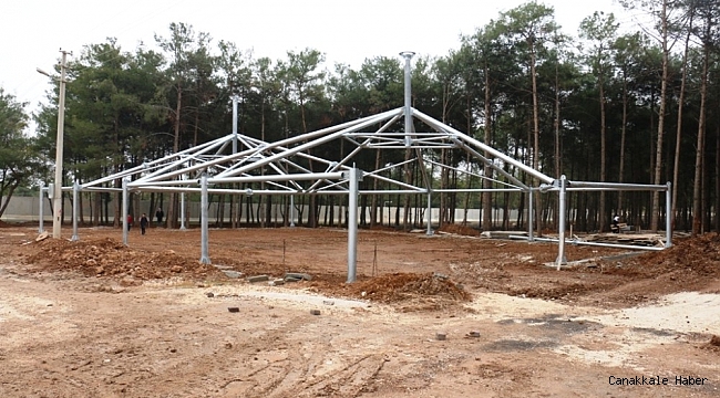 Akçakale&#039;nin ilk düğün salonunda inşaat başladı
