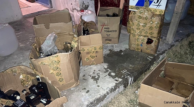 Aksaray Emniyeti, yılbaşı öncesi sahte içki faciasını önlendi