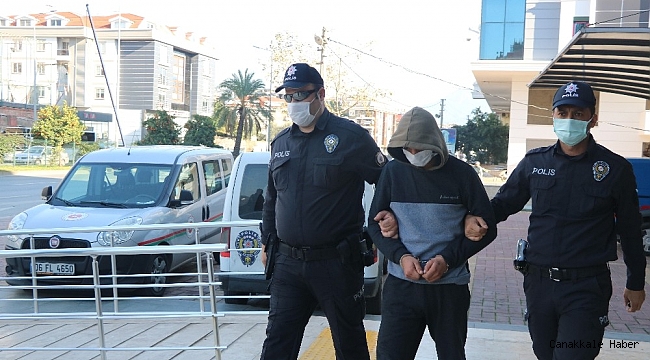 Alanya'da akü hırsızı yakalandı