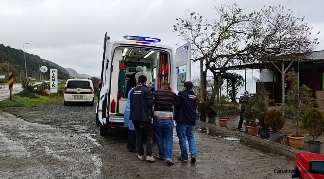 Alaplı&#039;da tırla otomobil çarpışt: 1 yaralı