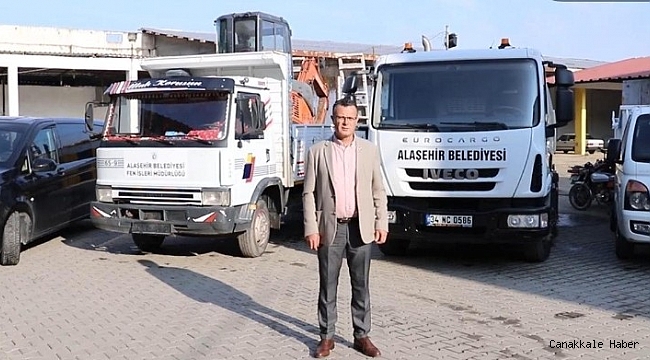 Alaşehir Belediyesi araç filosuna 4 yeni araç daha katıldı