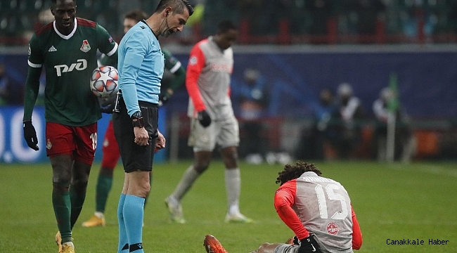 Ali Palabıyık, Lokomotiv Moskova - Salzburg maçında düdük çaldı