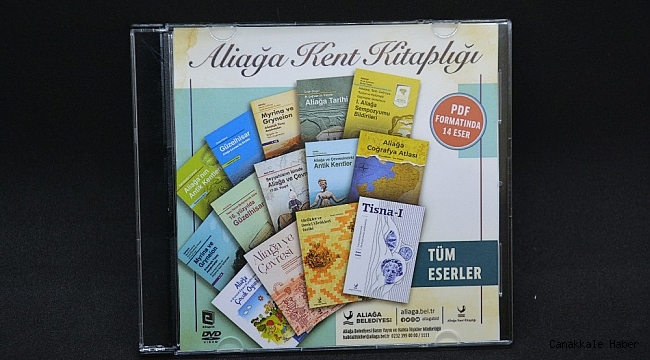 Aliağa Kent Kitaplığı'nın tüm serileri tek DVD'de toplanıyor