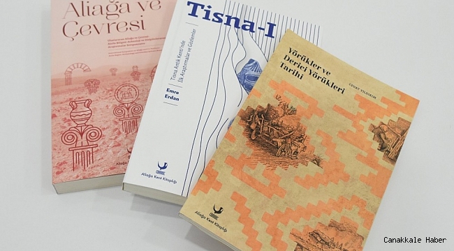 Aliağa'da üç kitap, yeni yılda okuyucuyla buluşuyor