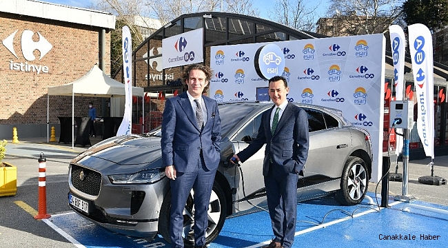 Alışveriş esnasında arabanız şarj olsun