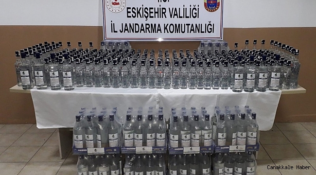 Alpu&#039;da sahte içki operasyonu : 1 gözaltı