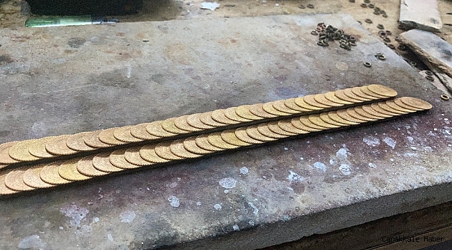 Altınların gramlarıyla oynamak için atölye kurmuşlar