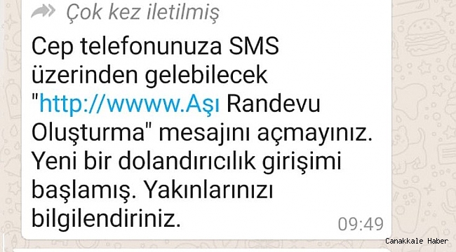 Aman dikkat dolandırıcılar aşıyı da kullanıyor