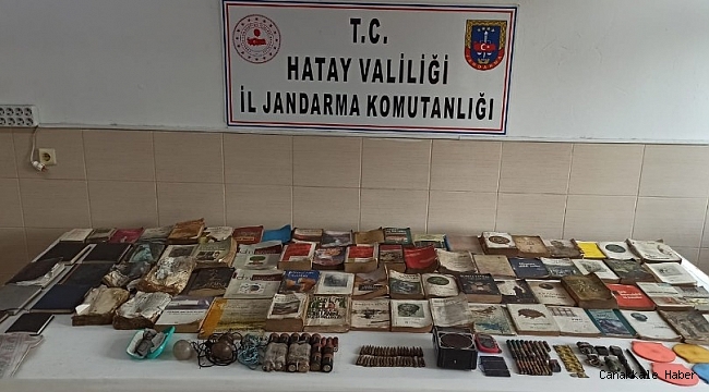 Amanoslarda PKK&#039;ya ait silah ve mühimmat bulundu