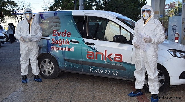 ANKA&#039;dan sokağa çıkma yasağında da evde PCR testi hizmeti