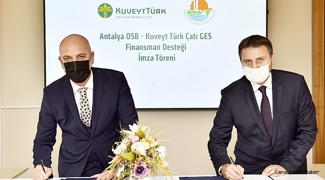 Antalya OSB Sanayicisine GES için özel finansman desteği