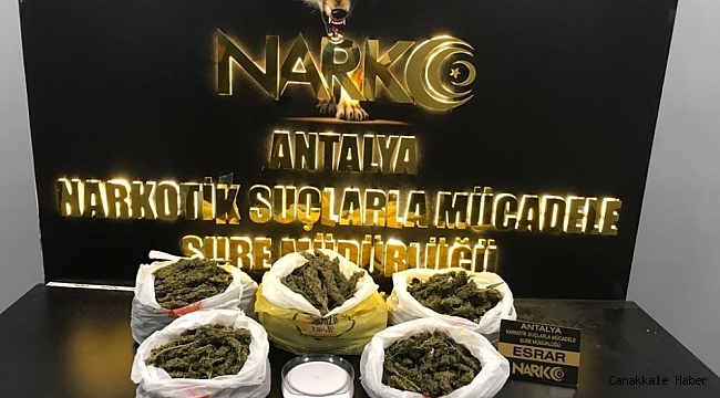 Antalya&#039;da 2020 yılında 4 bin 400 uyuşturucu operasyonu yapıldı