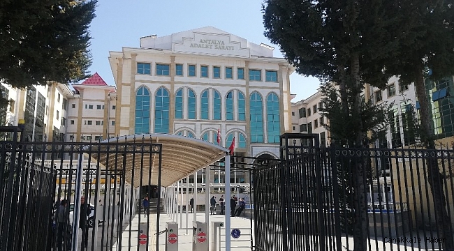 Antalya&#039;da ilk &#039;e -Duruşma&#039; yapıldı