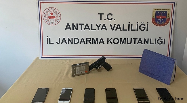 Antalya&#039;da yasadışı bahse jandarma operasyonu: 6 gözaltı