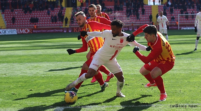 Antalyaspor ile Kayserispor 35. randevuda