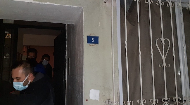 Apartmanın kömürlüğünde çıkan yangın paniğe neden oldu