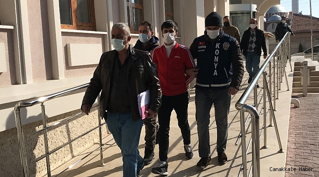 Araç gasp ederek etrafa ateş açan şüpheli adliyede sevk edildi