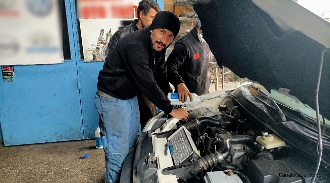 Araçlara kış bakımı uyarısı