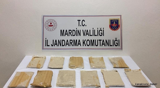 Araçtan atıp dönüp geri aldıkları paketten 6 kilogram eroin çıktı