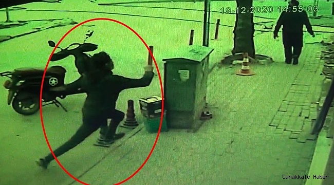 Arkadaşını teyp almak için çağırdı, onu bırakıp kaçtı