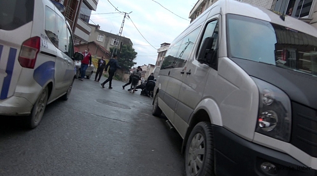 Arnavutköy'de iki aile arasında yumruklu kavga