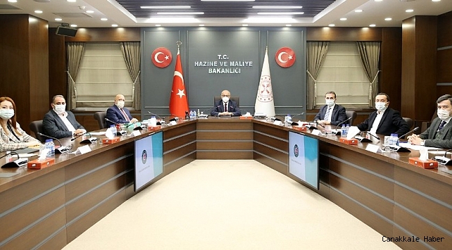 Arslan&#039;dan Hazine ve Maliye Bakanı Elvan&#039;a ziyaret