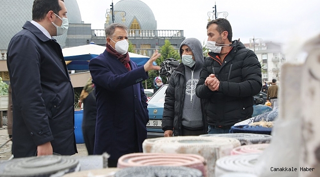 Atakum Belediyesi pazar yerlerinde yeni önlemler aldı