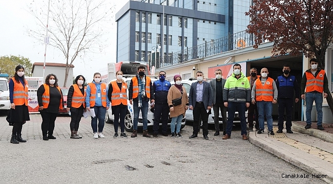 Atakum Belediyesi&#039;nden kentin dört bir yanına gıda yardımı ve ulaşım hizmeti