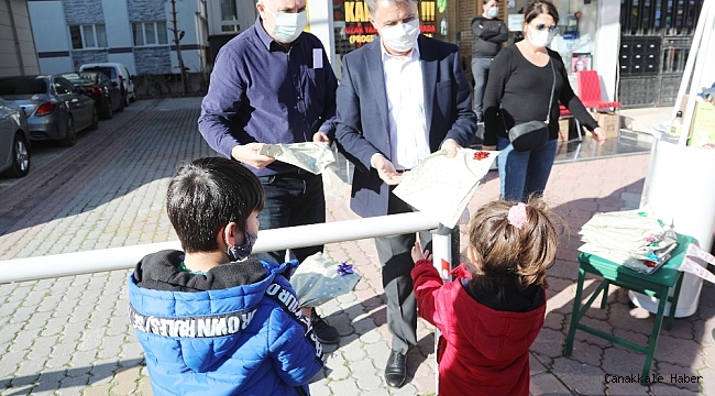 Atakum Belediyesi'nden minik Atakumlulara yeni yıl hediyesi