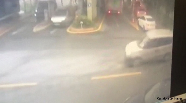 Ataşehir&#039;de aksiyon sahnelerini aratmayan gasp girişimi kamerada