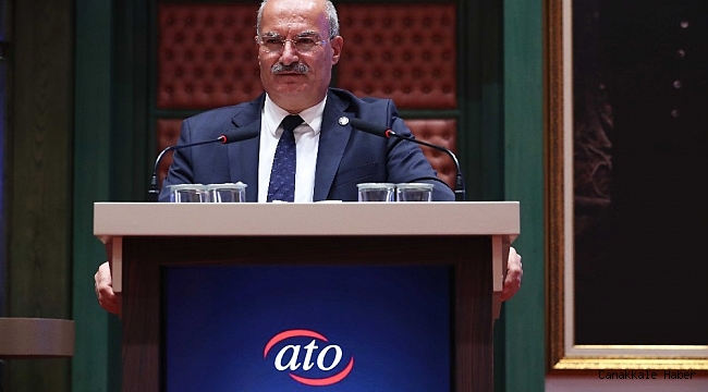 ATO Başkanı Baran: &quot;Dar zamanda yapılan bu destekler tüccarımıza kol kanat olacak&quot;