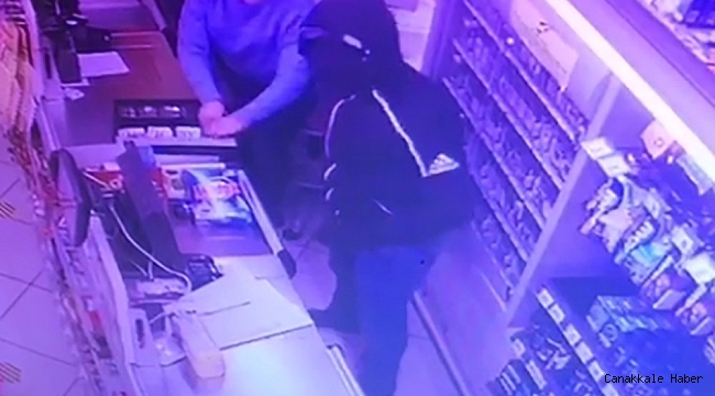 Avcılar&#039;da markette soygun anı görüntüleri ortaya çıktı