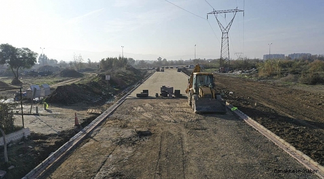 Aydın Büyükşehir Belediyesi ASTİS&#039;in yollarını yeniliyor