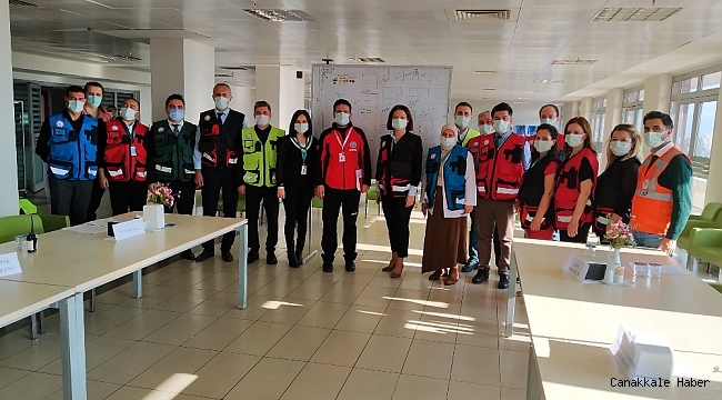 Aydın Kadın Doğum ve Çocuk Hastalıkları Hastanesi&#039;nde HAP tatbikatı yapıldı