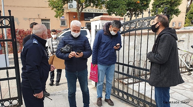 Aydın&#039;da cuma namazı öncesi HES kodu sorgulaması yapıldı