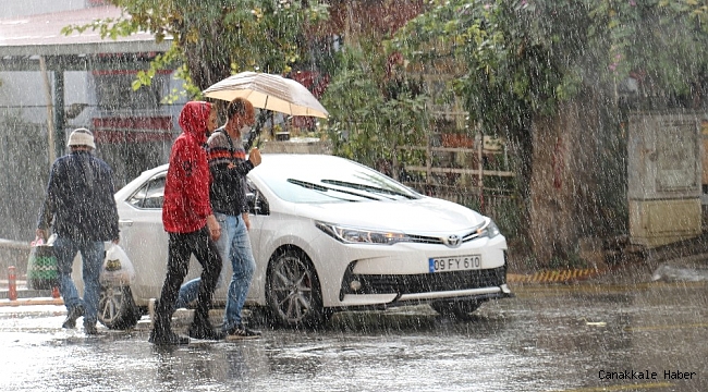 Aydın&#039;da sağanak yağış etkisini sürdürüyor