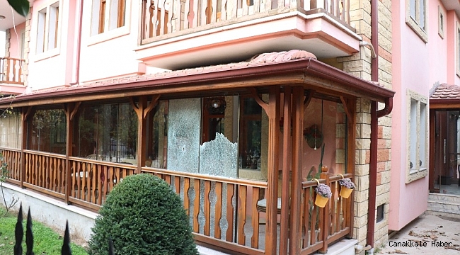 Ayhan Üstün'ün evine saldıran şüphelinin gözaltına alınması kamerada