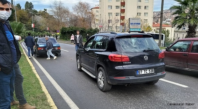 Aynı yerde iki ayrı kaza