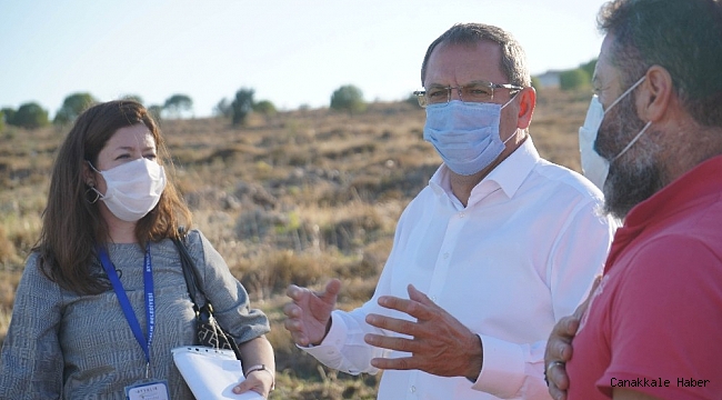 Ayvalık&#039;ta yerleşke hazırlığı