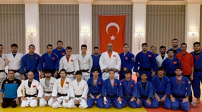 Azerbaycanlı judocularla ortak çalışma