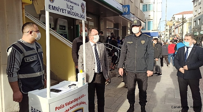 Bafra&#039;da salgınla mücadele tüm hızıyla sürüyor