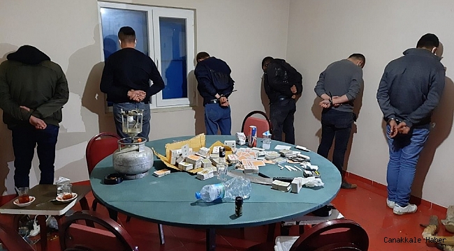 Bağ evinde yakalandılar, toplamda 26 bin 250 TL ceza yediler