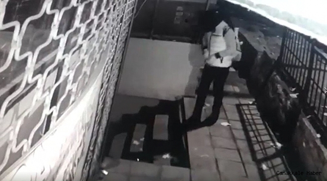 Bahçelievler&#039;de kundaklama anları kamerada