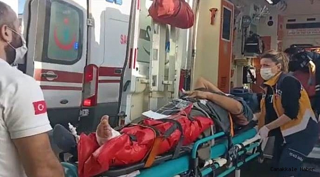 Bahçesine gübre döktüğü esnada devrilen traktörünün altında kaldı