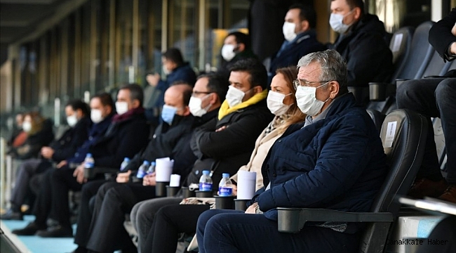 Bakan Kasapoğlu ve Başkan Yavaş, Ankara derbisinde