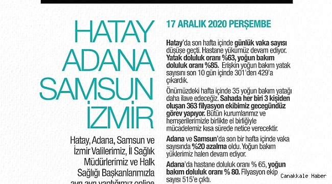 Bakan Koca: &quot;Birlikte kazanacağımız günler uzak değil&quot;