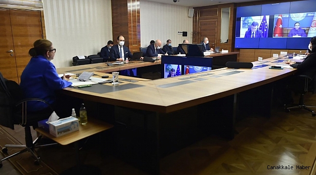 Bakan Pekcan, AB Ticaret Komiseri Dombrovskis ile görüştü