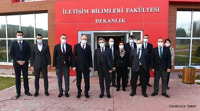 Bakan Yardımcısı Demircan, Rektör Erdal&#039;ı ziyaret etti