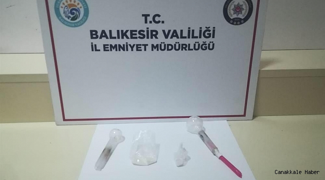 Balıkesir&#039;de 21 uyuşturucu şüphelisinden 3&#039;ü tutuklandı